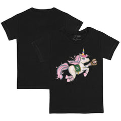 Athletics Tiny Turnip Youth Unicorn T-Shirt Black