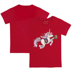 St. Louis Cardinals Tiny Turnip Youth Unicorn T-Shirt Red
