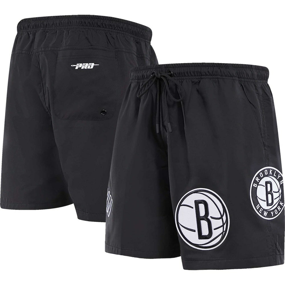 Brooklyn Nets Pro Standard Classics Woven Shorts - Black outlet