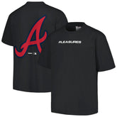 Atlanta Braves PLEASURES Ballpark T-Shirt Black
