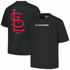 St. Louis Cardinals PLEASURES Ballpark T-Shirt Black
