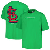 St. Louis Cardinals PLEASURES Ballpark T-Shirt Green