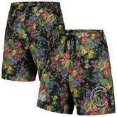 Chicago Cubs PLEASURES Floral Shorts Black