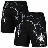 Houston Astros PLEASURES Lightning Shorts Black