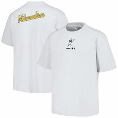 Milwaukee Brewers PLEASURES Mascot T-Shirt White