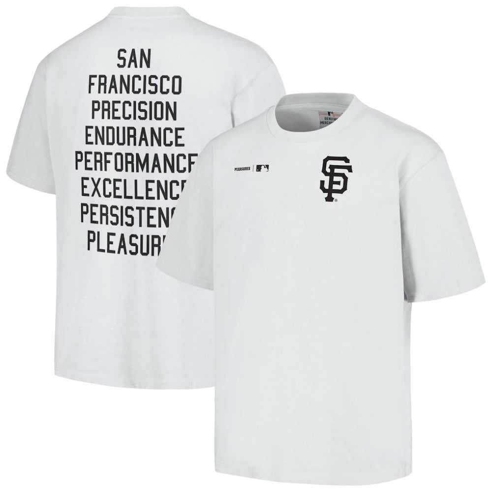 San Francisco Giants PLEASURES Precision T-Shirt White