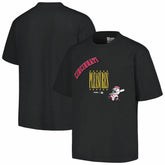 Cincinnati Reds PLEASURES Repurpose T-Shirt Black