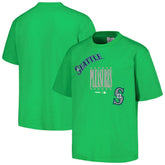 Seattle Mariners PLEASURES Repurpose T-Shirt Green