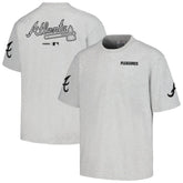 Atlanta Braves PLEASURES Team T-Shirt Gray
