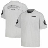 Houston Astros PLEASURES Team T-Shirt Gray