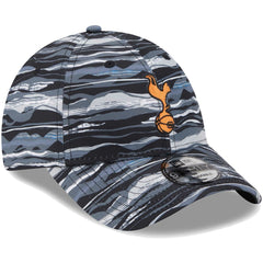 Tottenham Hotspur New Era Wave All Over Print 9FORTY Adjustable Hat - Black sale
