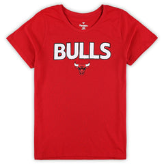 Chicago Bulls Women's Plus Size T-Shirt & Shorts Combo Set sale - Red/Heather Gray shop