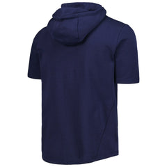 Houston Astros Levelwear Recruit Full-Zip Short Sleeve Hoodie Navy