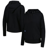 Los Angeles Dodgers Levelwear Women's Dream Icon Tab Pullover Hoodie Black