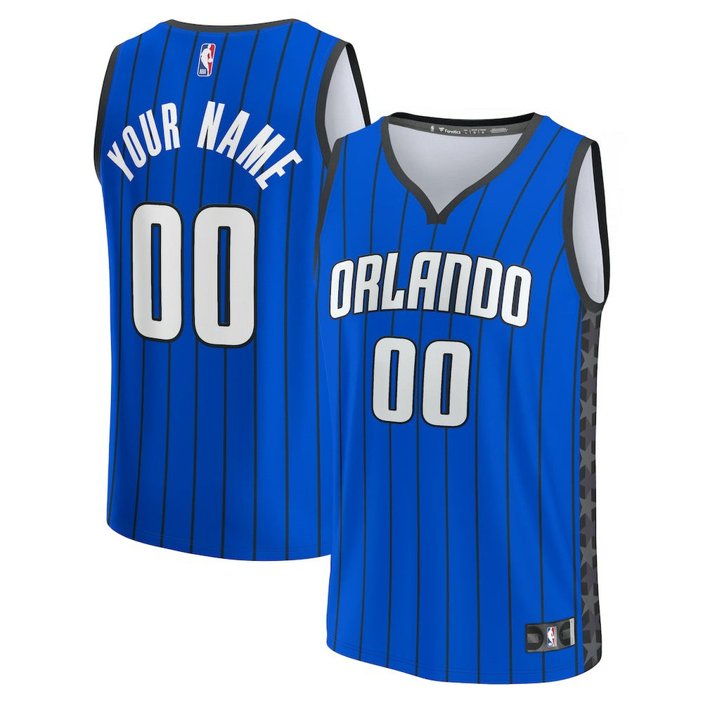 Orlando Magic Youth Fast Break Replica Custom Jersey - Statement Edition - Blue shop