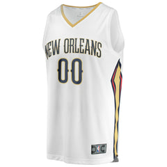 New Orleans Pelicans Unisex Custom Fast Break Jersey - Association Edition - White shop
