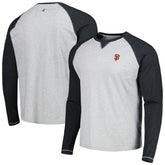 San Francisco Giants johnnie-O Alsen Raglan Long Sleeve T-Shirt Charcoal/Heather Gray