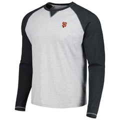 San Francisco Giants johnnie-O Alsen Raglan Long Sleeve T-Shirt Charcoal/Heather Gray