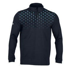 Seattle Kraken Levelwear NHL x PGA Scout Midlayer Quarter-Zip Pullover Top - Navy Pullover