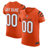 Cincinnati Bengals Alternate Vapor F.U.S.E. Elite Custom Jersey - Men's Orange discount