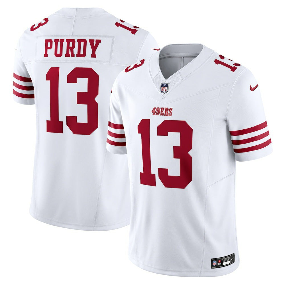 Brock Purdy San Francisco 49ers Vapor F.U.S.E. Limited Jersey - White cheap