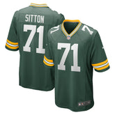 Josh Sitton Green Bay Packers Retired Game Jersey - Green for sale