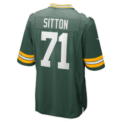 Josh Sitton Green Bay Packers Retired Game Jersey - Green for sale