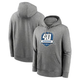 Indianapolis Colts 40th Anniversary Club Pullover Hoodie - Heather Gray outlet