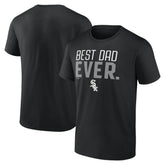 Chicago White Sox Best Dad Ever T-Shirt Black