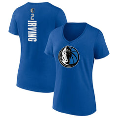 Kyrie Irving Dallas Mavericks Women's Playmaker Name & Number V-Neck T-Shirt sale - Royal for sale