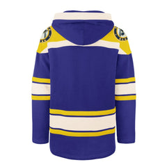 St. Louis Blues '47 Superior Lacer Hoodie - Blue Hoodies