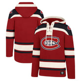Montreal Canadiens '47 Superior Lacer Hoodie - Red Hoodies