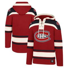 Montreal Canadiens '47 Superior Lacer Hoodie - Red Hoodies