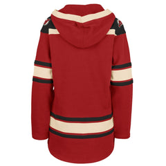 New Jersey Devils '47 Women's Superior Lacer Pullover Hoodie - Red Jerseys
