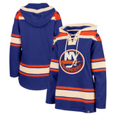 New York Islanders '47 Women's Superior Lacer Pullover Hoodie - Royal Hoodies