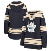 Toronto Maple Leafs '47 Women's Superior Lacer Pullover Hoodie - Navy Hoodies