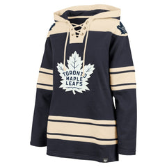 Toronto Maple Leafs '47 Women's Superior Lacer Pullover Hoodie - Navy Hoodies