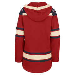 Washington Capitals '47 Women's Superior Lacer Pullover Hoodie - Red Hoodies