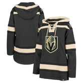 Vegas Golden Knights '47 Women's Superior Lacer Pullover Hoodie - Gray Hoodies