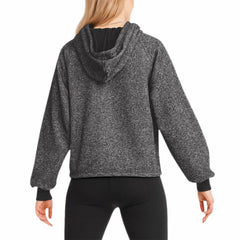 Houston Astros DKNY Sport Women's Debbie Dolman Raglan Pullover Hoodie Black