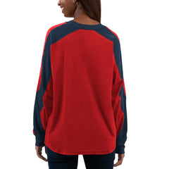 St. Louis Cardinals G-III 4Her by Carl Banks Women's Smash Raglan Long Sleeve T-Shirt Red/Navy