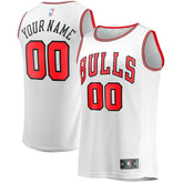 Chicago Bulls Youth Fast Break Replica Custom Jersey sale - Association Editi- White discount