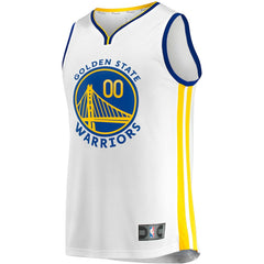 Golden State Warriors Youth Fast Break Replica Custom Jersey sale - Association Editi- White discount