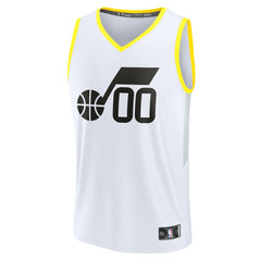 Utah Jazz Youth Fast Break Replica Custom Jersey - Association Edition - White shop
