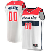 Washington Wizards Youth Fast Break Replica Custom Jersey - Association Edition - White sale