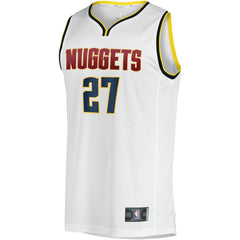 Jamal Murray Denver Nuggets Fast Break Player Jersey sale - Association Editi- White for sale