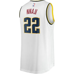 Zeke Nnaji Denver Nuggets Fast Break Player Jersey sale - Association Editi- White for sale