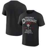 Arizona Diamondbacks Darius Rucker Collection Beach Splatter T-Shirt Black