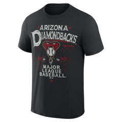 Arizona Diamondbacks Darius Rucker Collection Beach Splatter T-Shirt Black