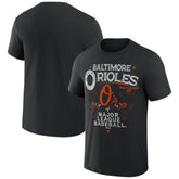 Baltimore Orioles Darius Rucker Collection Beach Splatter T-Shirt Black
